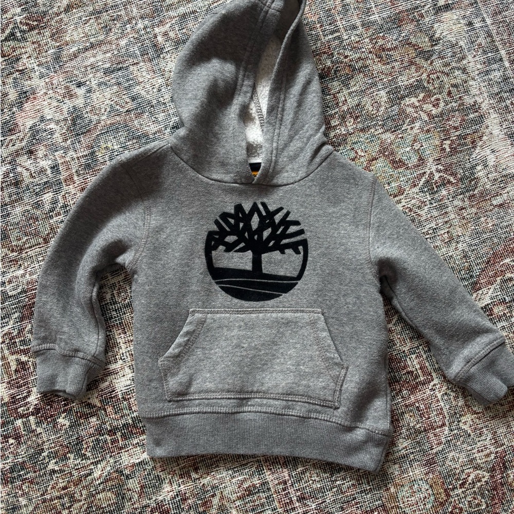 Gray Kids Hoodie